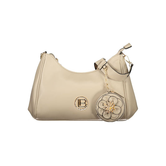 Beige Pvc Handbag