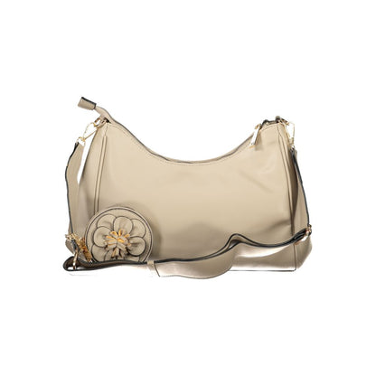 Beige Pvc Handbag