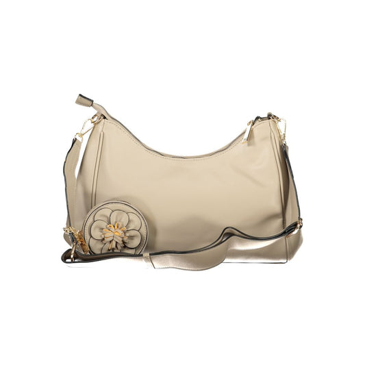 Beige Pvc Handbag
