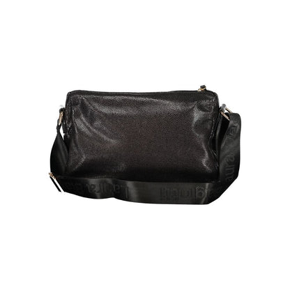 Black Polyester Handbag