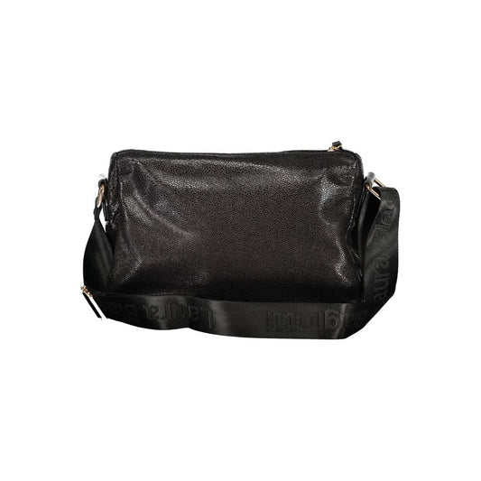 Black Polyester Handbag
