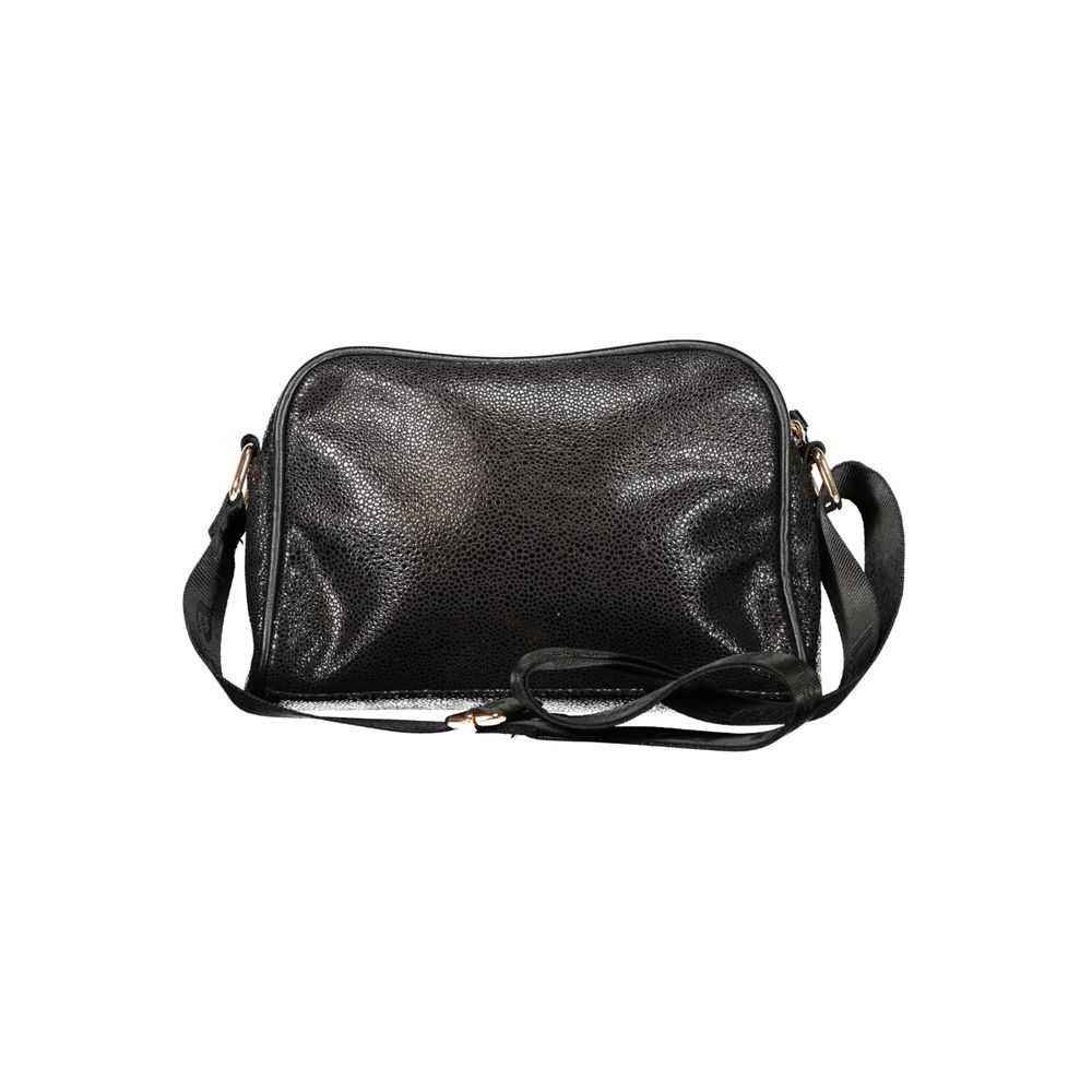 Black Polyester Handbag