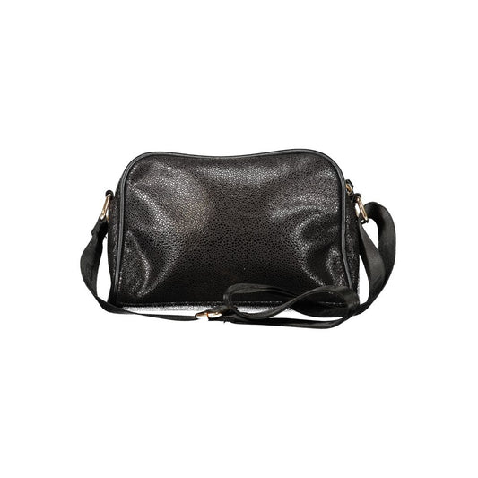 Black Polyester Handbag