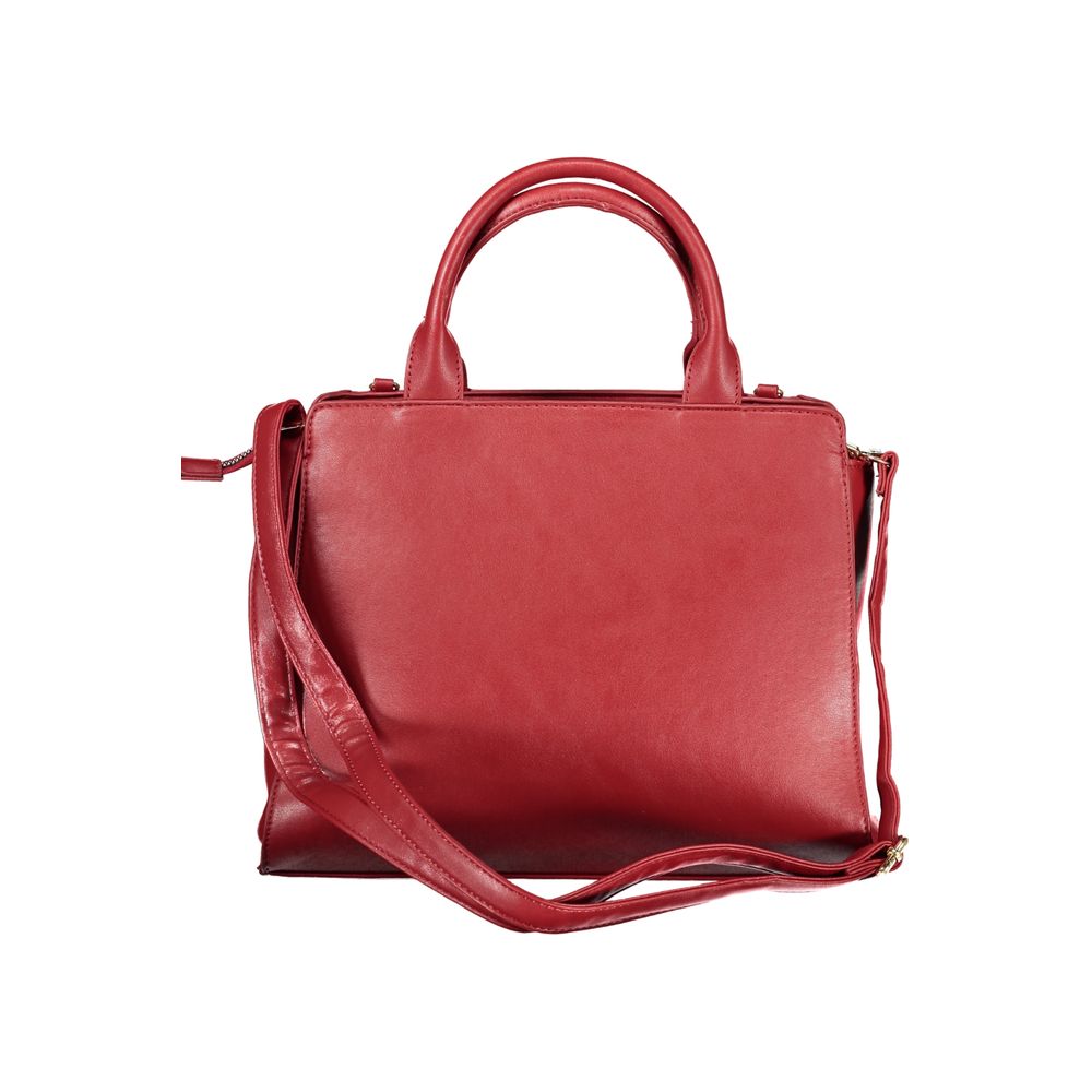 Red Pvc Handbag