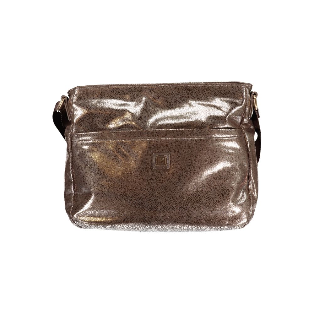 Bronze Polyester Handbag
