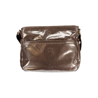 Bronze Polyester Handbag