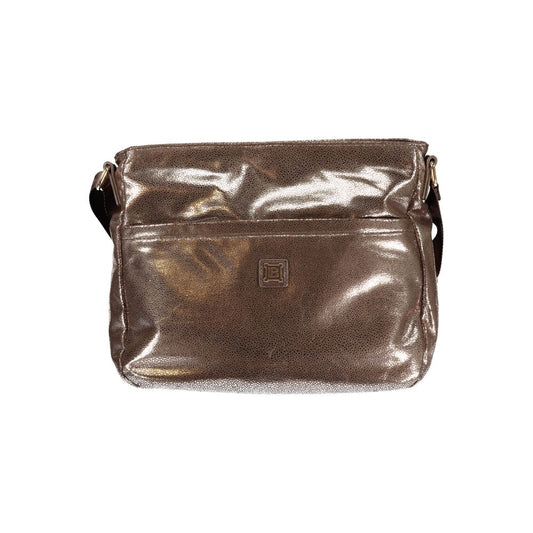 Bronze Polyester Handbag