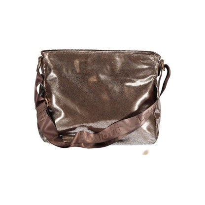 Bronze Polyester Handbag
