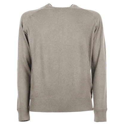 Beige Cashmere Men Sweater