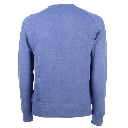 Blue Cashmere Men Sweater