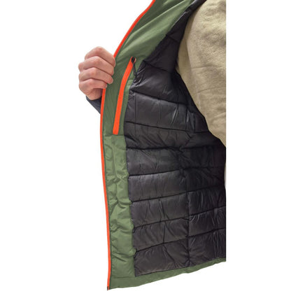 Green Polyester Jackets & Coat