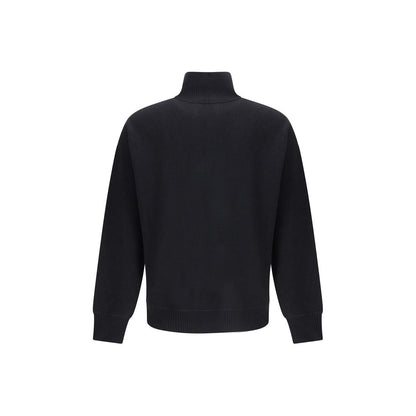 Black Wool Sweatshirt