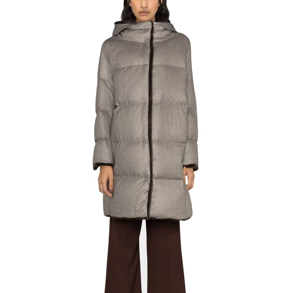 Beige Cashmere Coat