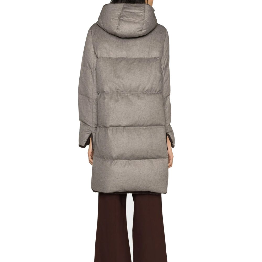 Beige Cashmere Coat