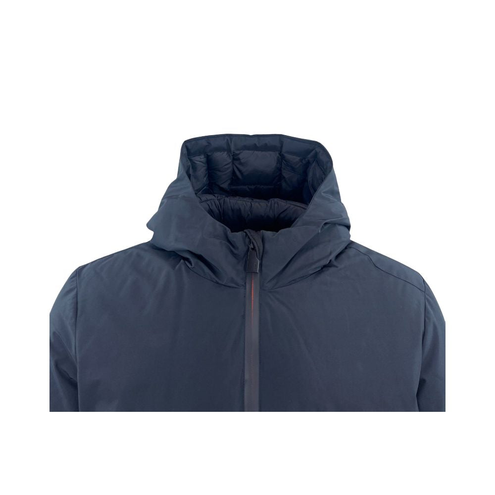 Blue Polyester Jackets & Coat