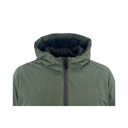 Green Polyester Jackets & Coat