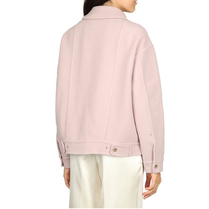 Multicolor Polyamide Biker Jacket