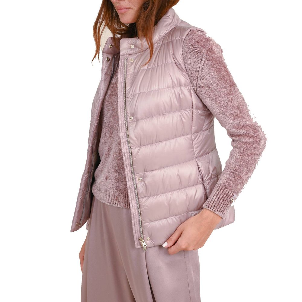 Multicolor Polyamide Sleveless Jacket
