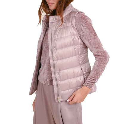 Multicolor Polyamide Sleveless Jacket