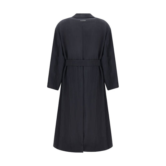Black Lyocell Coat