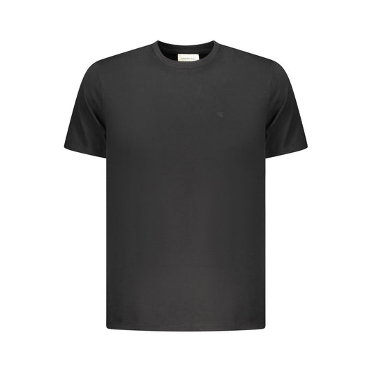 Black Cotton T-Shirt