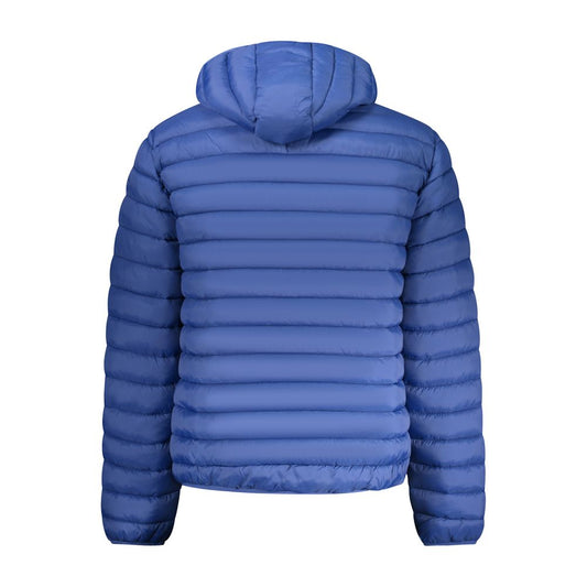 Blue Polyamide Jackets & Coat