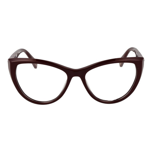 Burgundy Plastic Glasses (Frames)