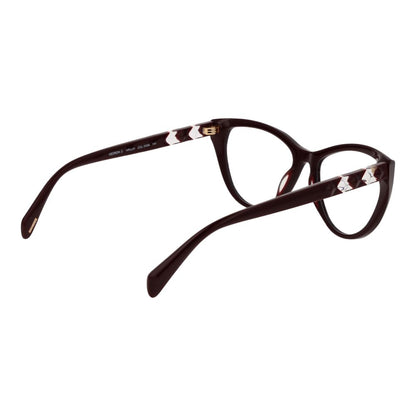 Burgundy Plastic Glasses (Frames)