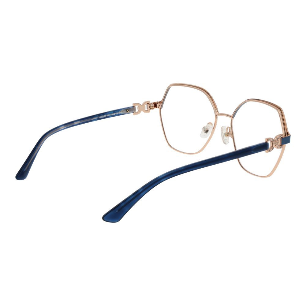 Blue Metal Glasses (Frames)