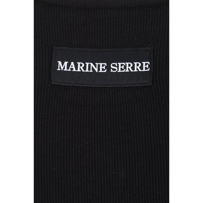 Black Cotton Casual Dress