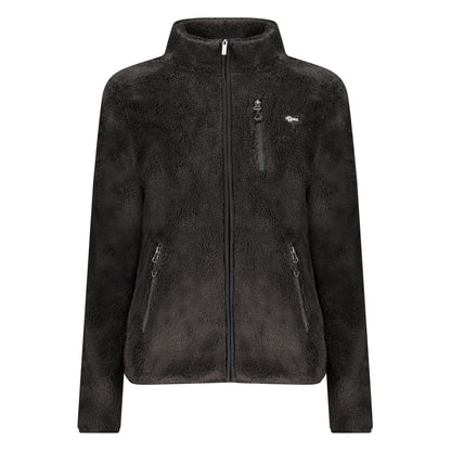 Black Polyester Sweatshirt