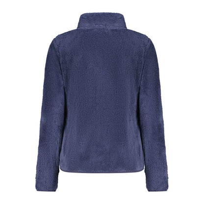 Blue Polyester Sweatshirt