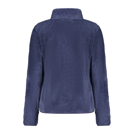 Blue Polyester Sweatshirt