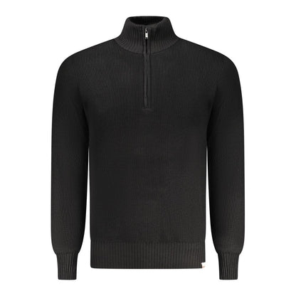 Black Nylon Sweater