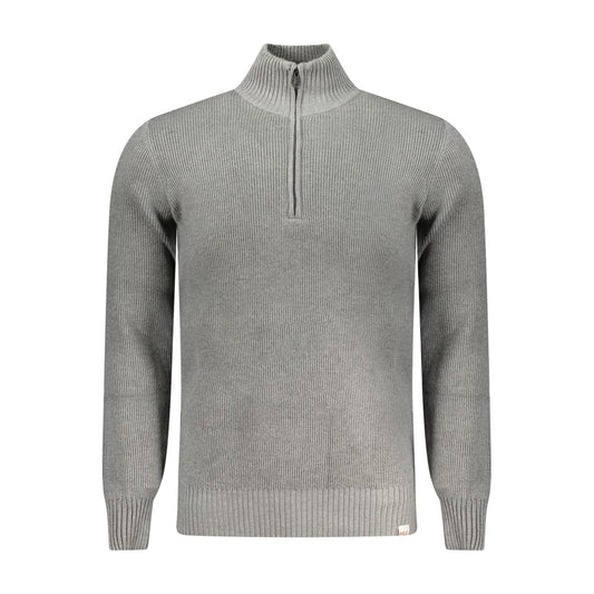 Gray Nylon Sweater
