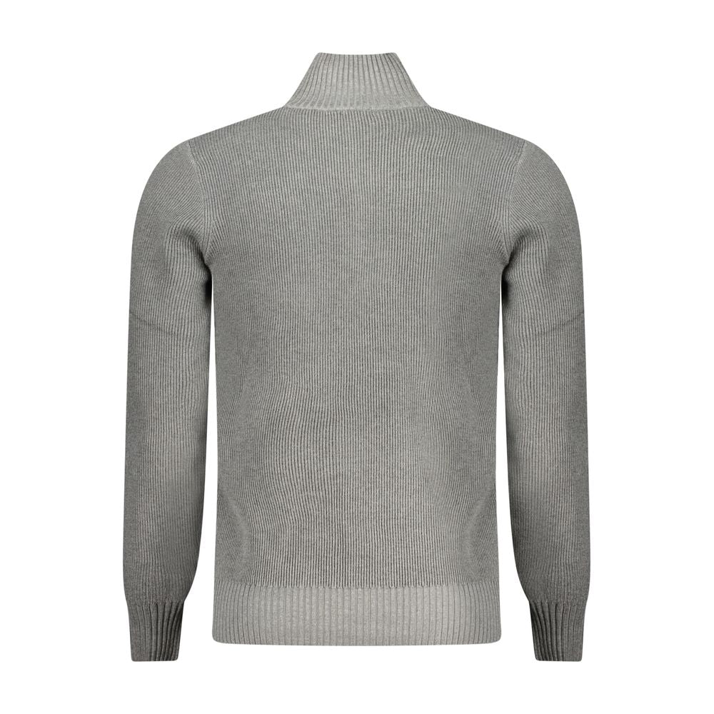 Gray Nylon Sweater