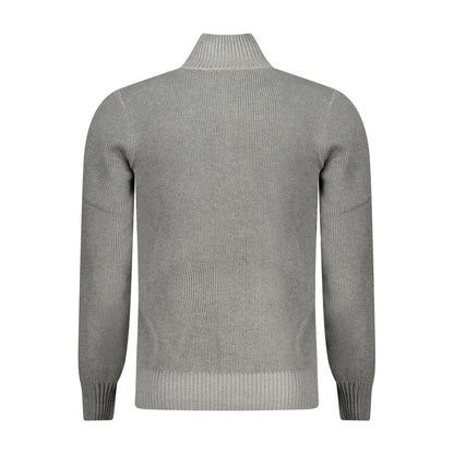 Gray Nylon Sweater