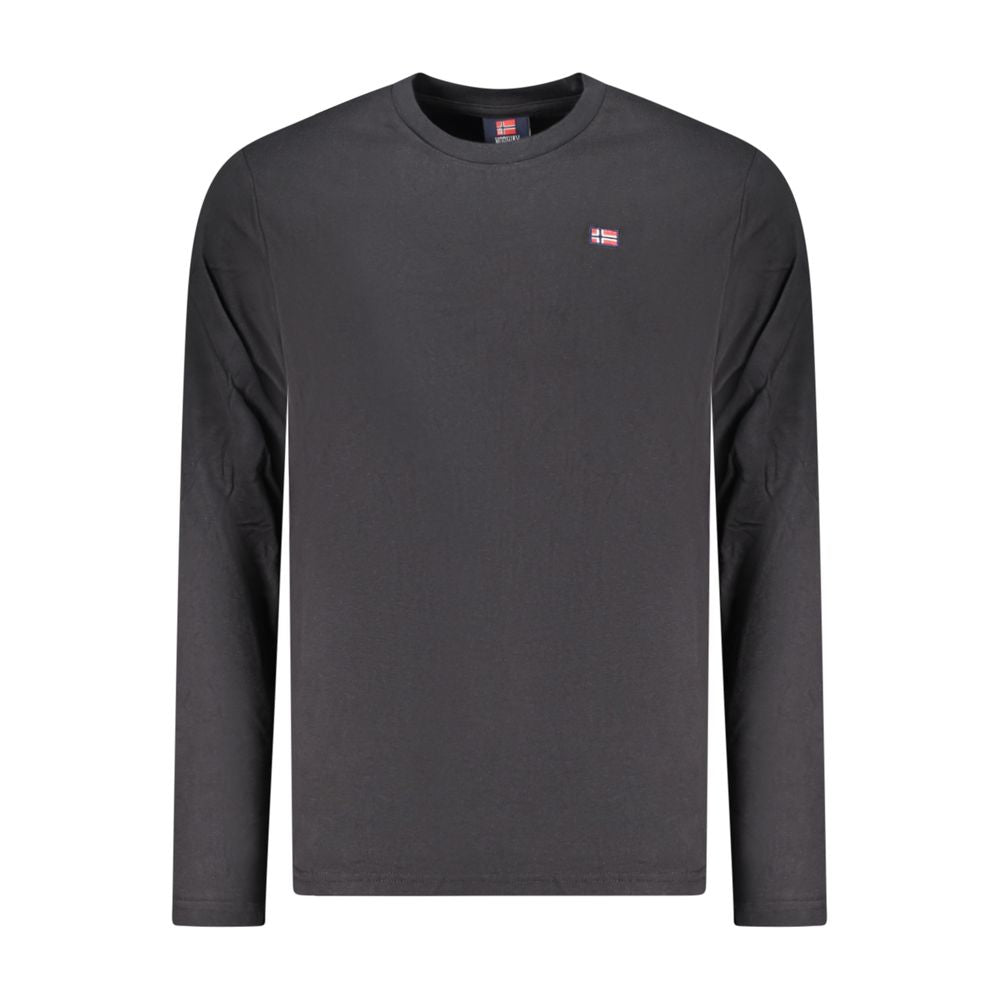 Black Cotton T-Shirt