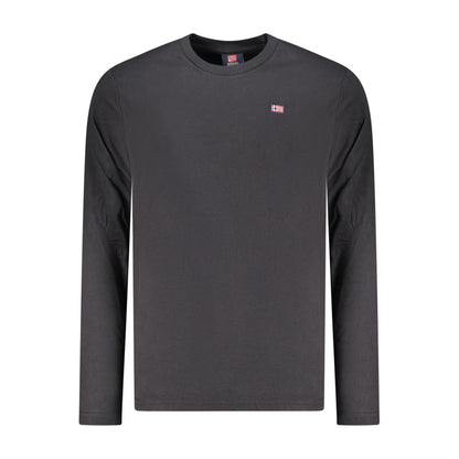 Black Cotton T-Shirt