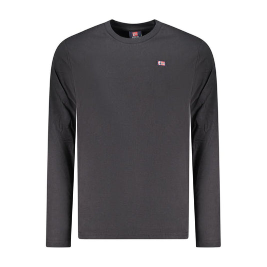 Black Cotton T-Shirt