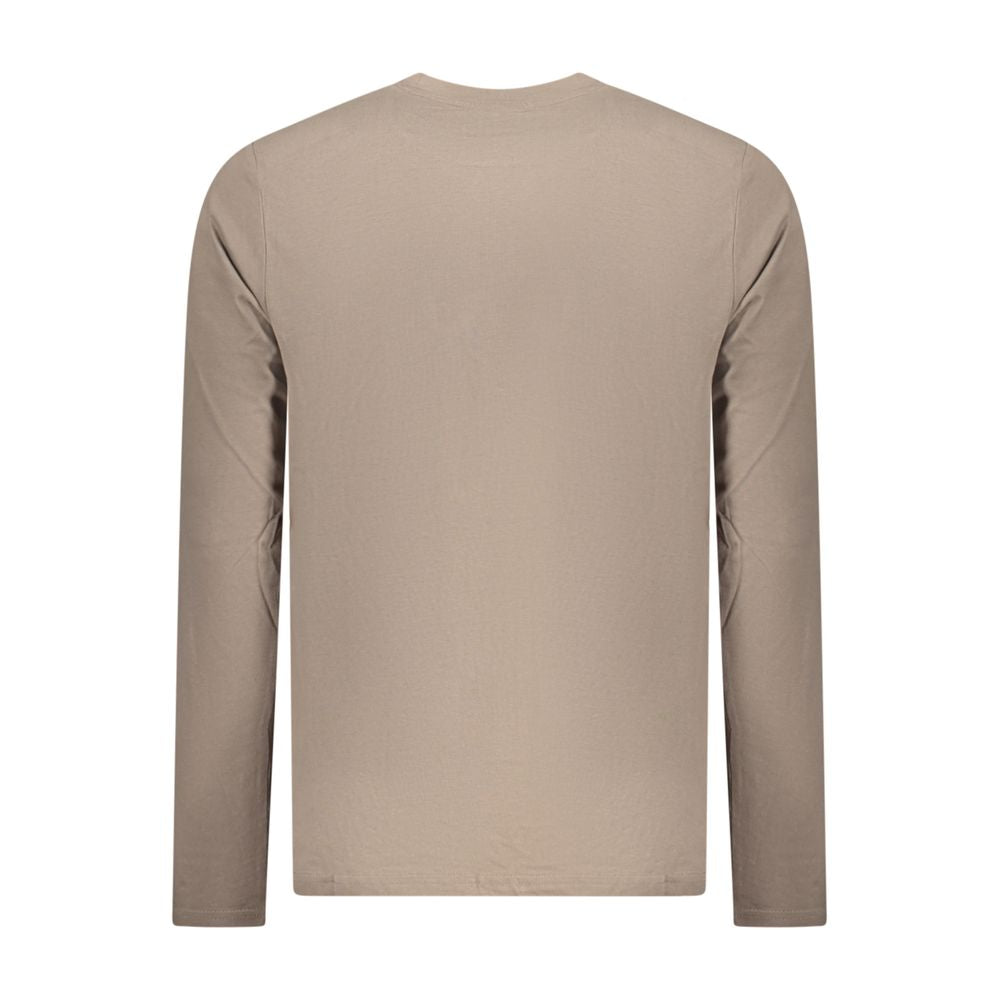 Brown Cotton T-Shirt