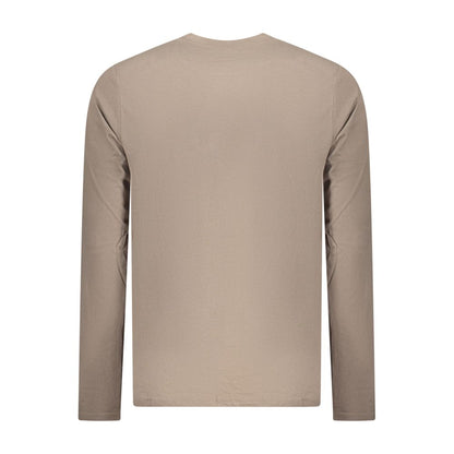 Brown Cotton T-Shirt