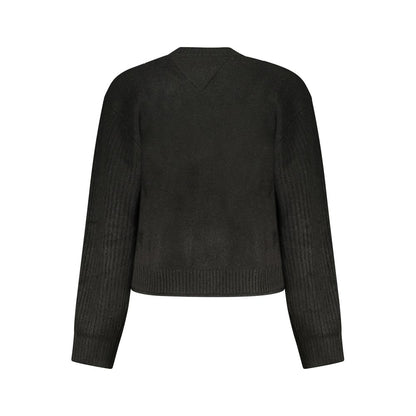 Black Acrylic Women's Sweater