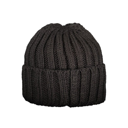 Black Marabou Men Cap