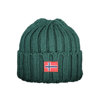 Green Marabou Men Cap