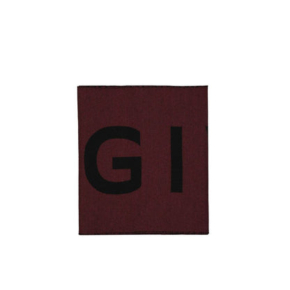 Red Virgin Wool Scarf