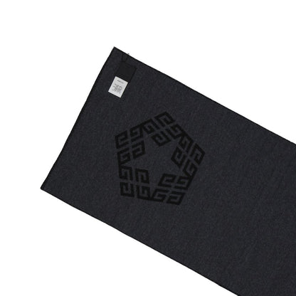 Gray Virgin Wool Scarf