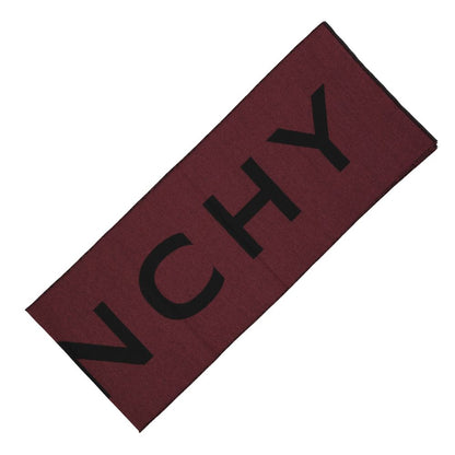 Red Virgin Wool Scarf