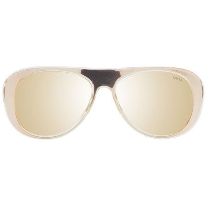 Rose Gold Acetate & Plastic Sunglasses