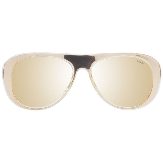 Rose Gold Acetate & Plastic Sunglasses